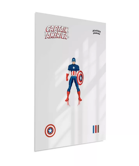 Quadro Capitão America
