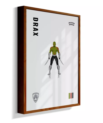 Quadro Drax - Armadura