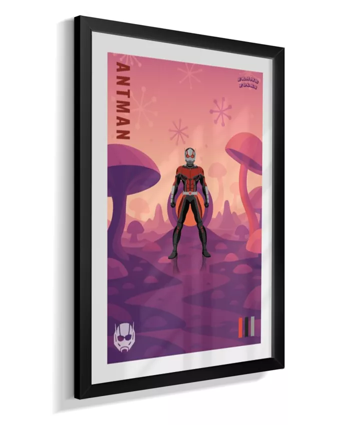 Quadro Homem Formiga - Reino Quântico