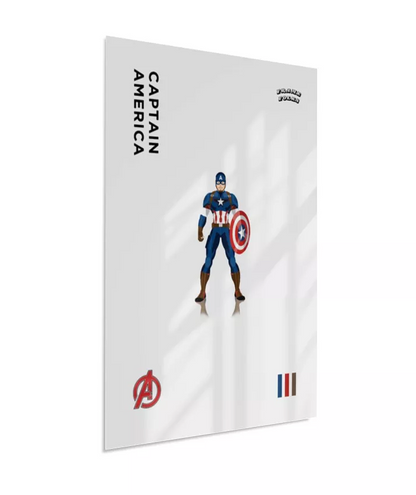 Quadro Capitão America - Vingadores