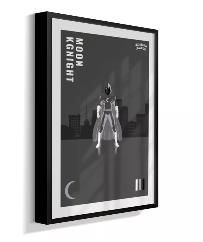 Quadro Cavaleiro da Lua - Dark City