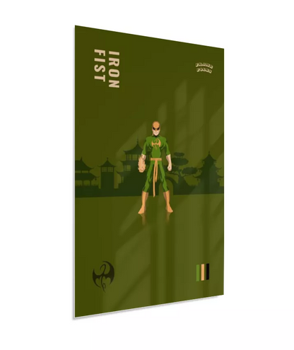 Quadro Punho de Ferro - Kunlun