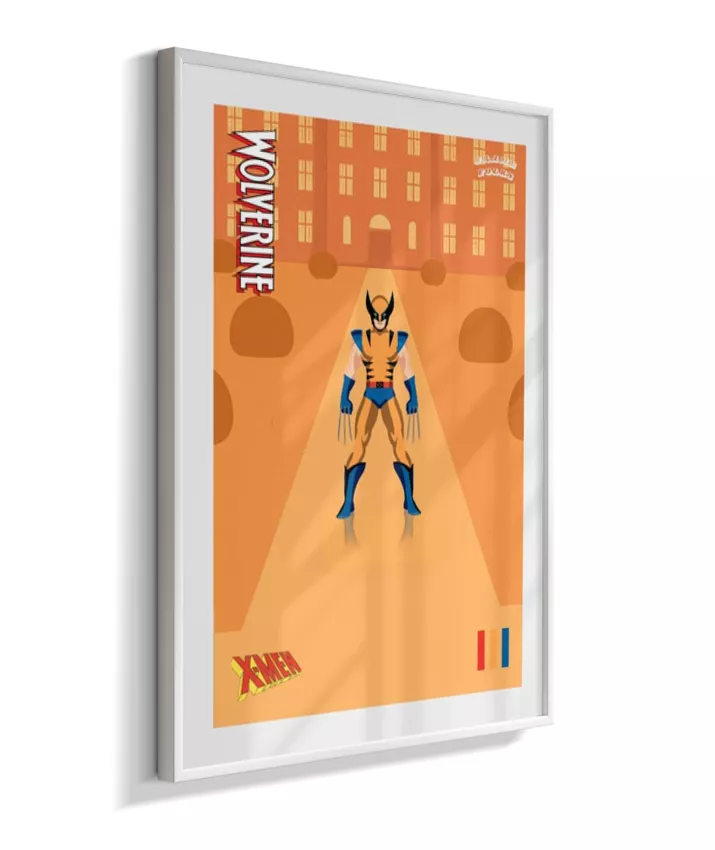 Quadro Wolverine 90's - Mansão X