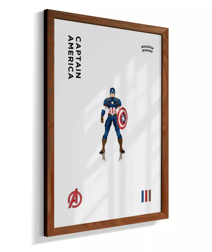 Quadro Capitão America - Vingadores