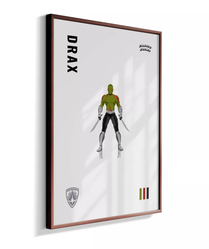 Quadro Drax - Armadura