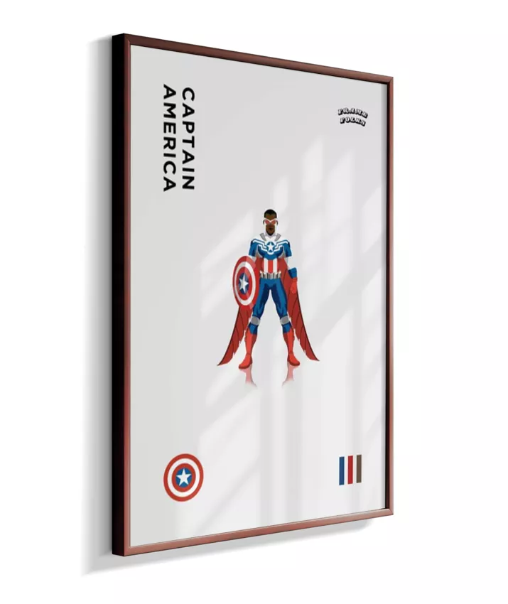 Quadro Capitão America - Sam Wilson