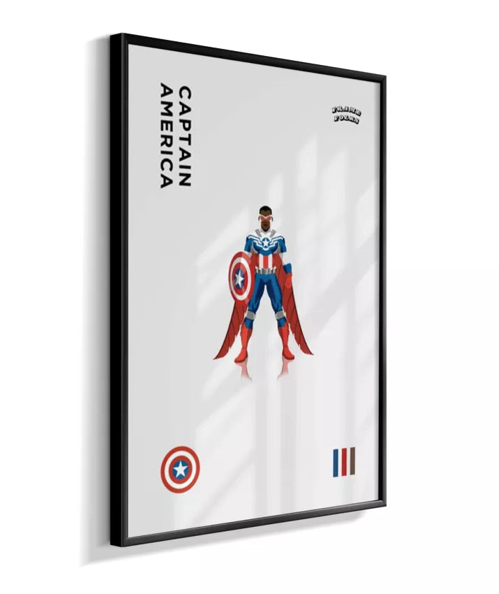 Quadro Capitão America - Sam Wilson