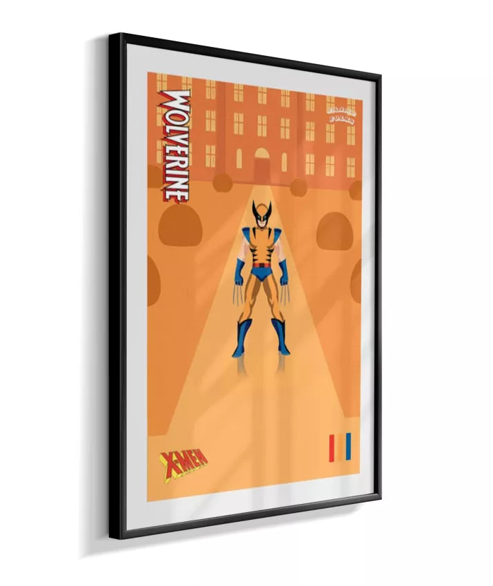 Quadro Wolverine 90's - Mansão X