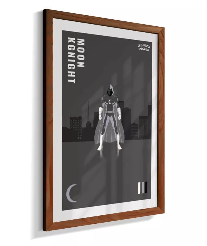 Quadro Cavaleiro da Lua - Dark City
