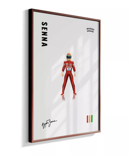 Quadro Ayrton Senna