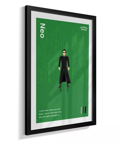 Quadro Neo - Matrix - Digital Rain
