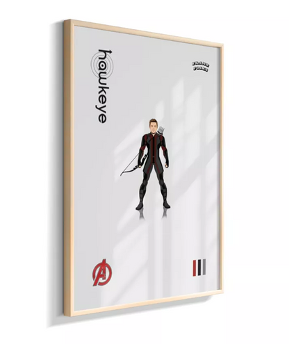 Quadro Gavião Arqueiro - Vingadores