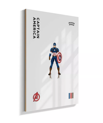 Quadro Capitão America - Vingadores