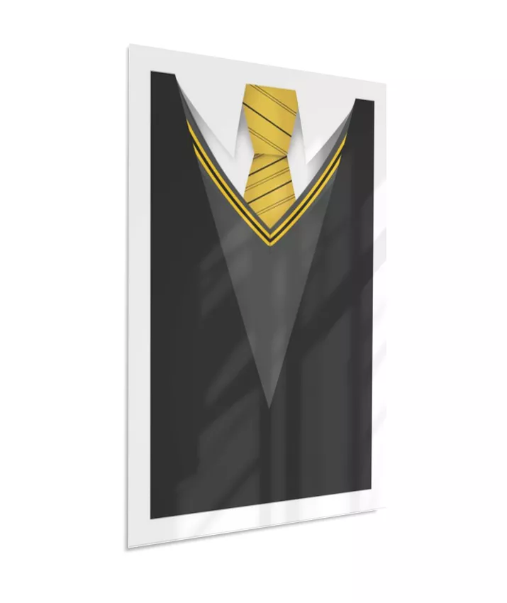 Quadro Harry Potter - Casa Lufa Lufa