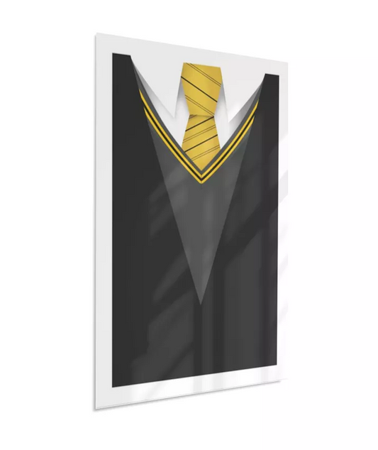 Quadro Harry Potter - Casa Lufa Lufa