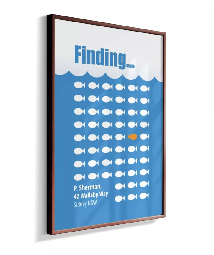 Quadro Procurando Nemo
