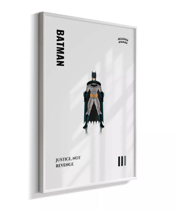 Quadro Batman - Justice, not revenge