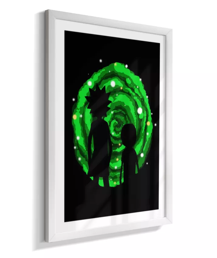 Quadro Rick and Morty