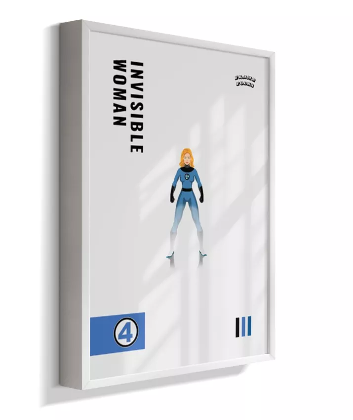 Quadro Mulher Invisível - Clássica