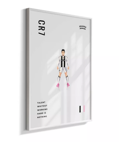 Quadro CR7 - Juventus