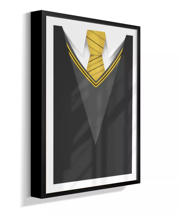 Quadro Harry Potter - Casa Lufa Lufa