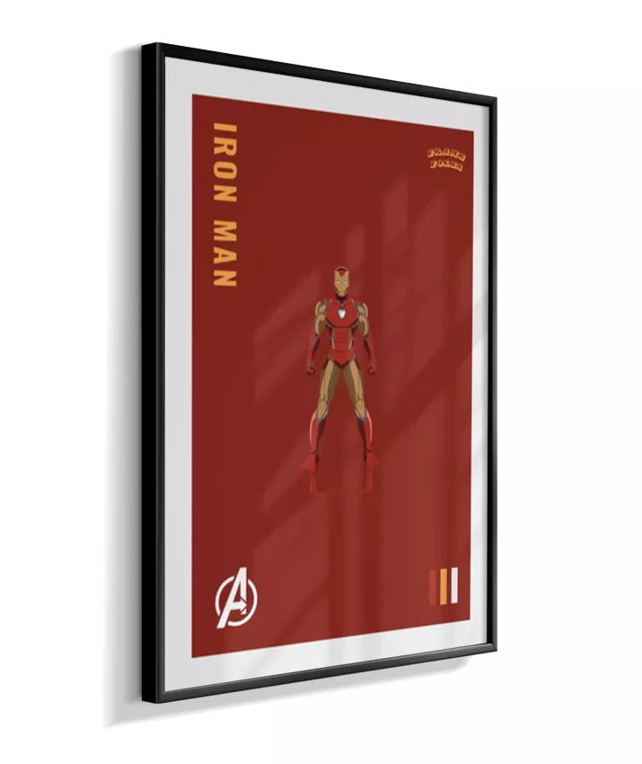Quadro Homem de ferro - Endgame Red
