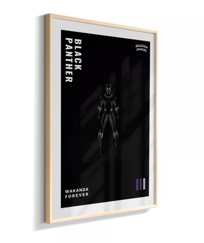 Quadro Pantera Negra - Black