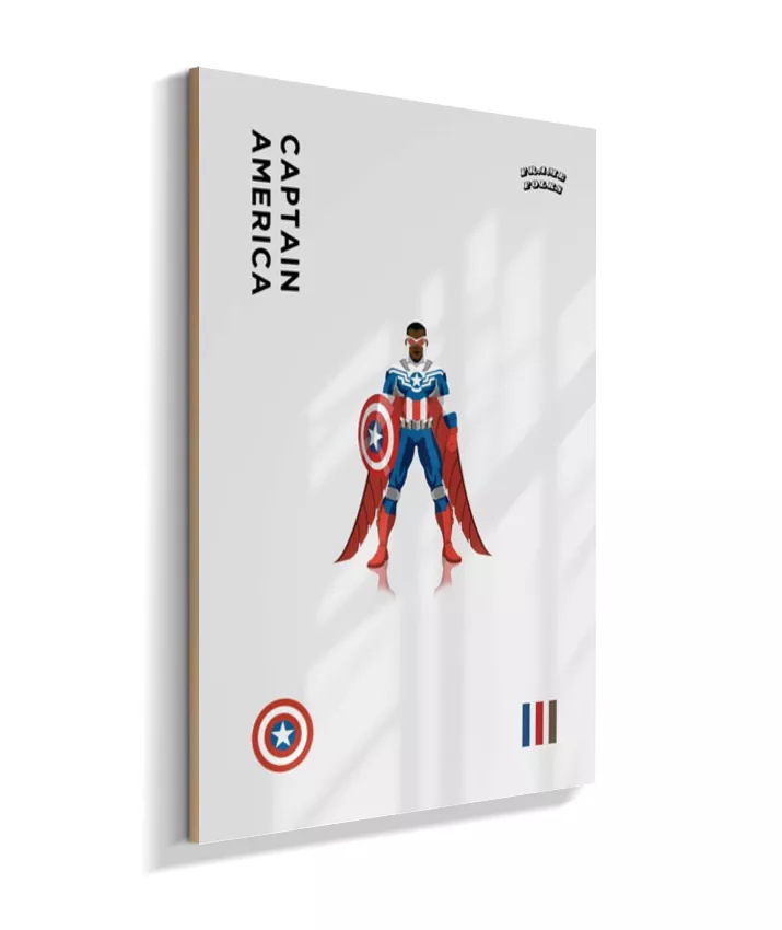 Quadro Capitão America - Sam Wilson