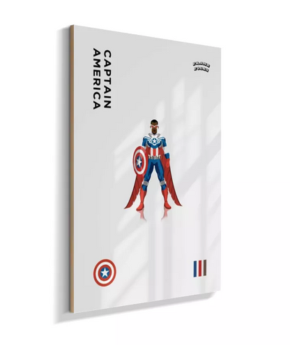 Quadro Capitão America - Sam Wilson