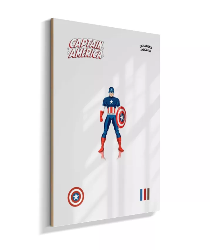 Quadro Capitão America