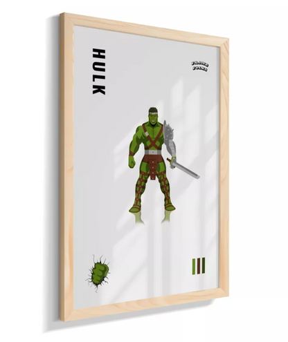 Quadro Hulk - Planeta Hulk
