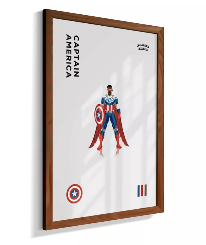 Quadro Capitão America - Sam Wilson