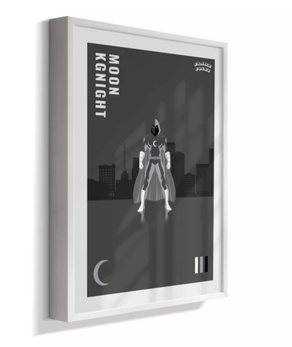 Quadro Cavaleiro da Lua - Dark City