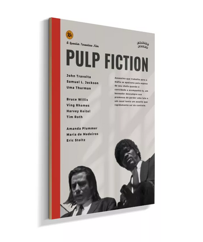 Quadro Pulp Fiction Pôster