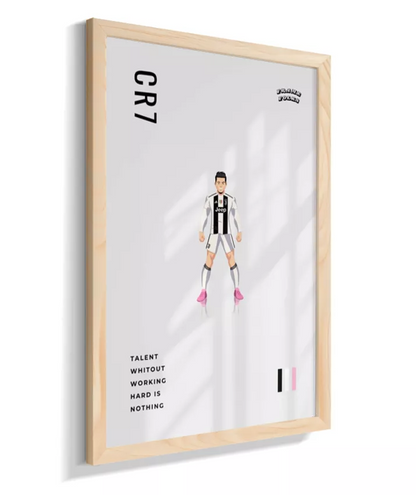 Quadro CR7 - Juventus