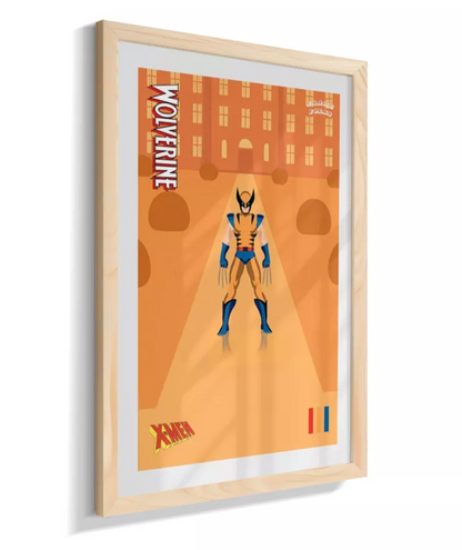 Quadro Wolverine 90's - Mansão X