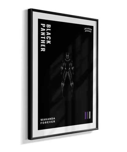 Quadro Pantera Negra - Black