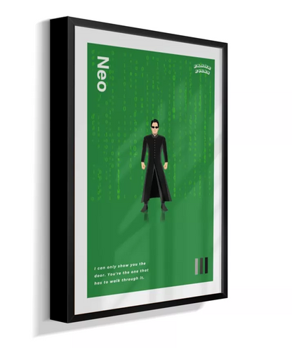 Quadro Neo - Matrix - Digital Rain