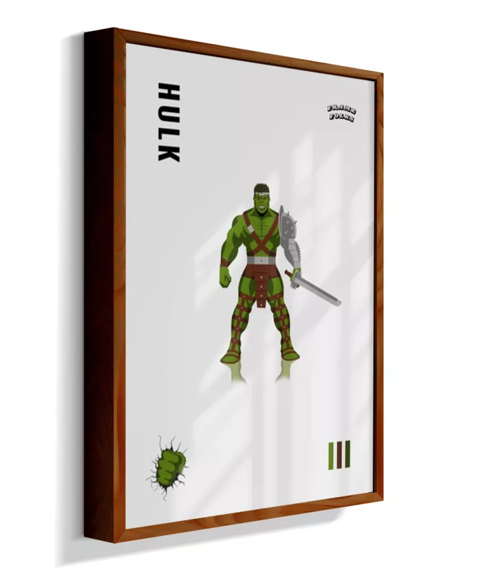Quadro Hulk - Planeta Hulk