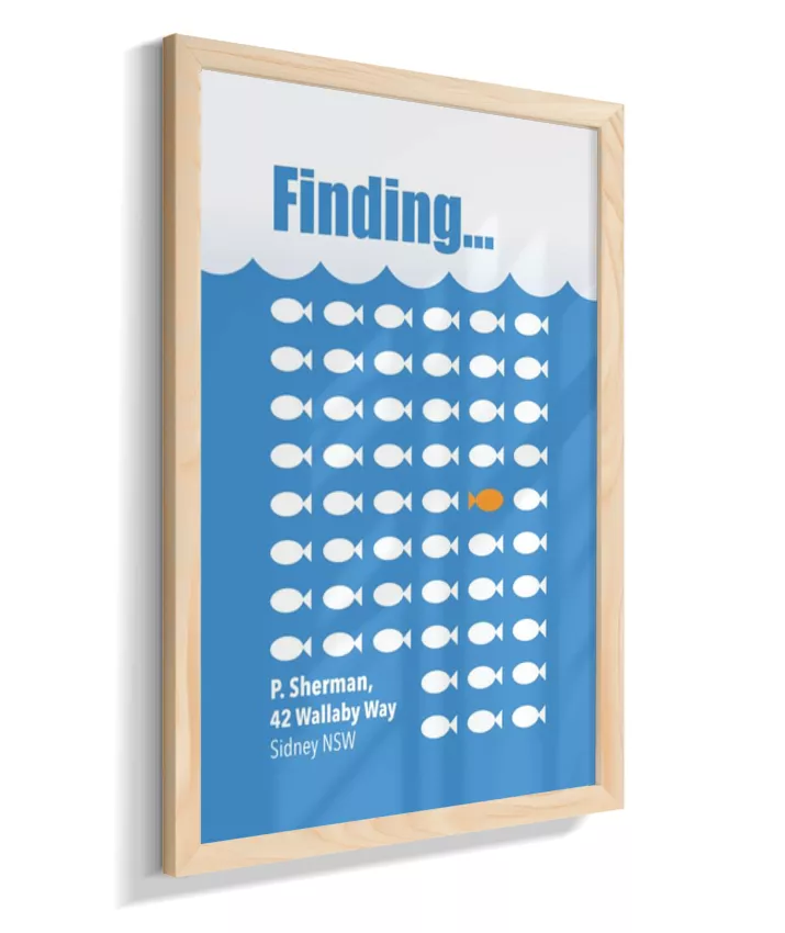 Quadro Procurando Nemo