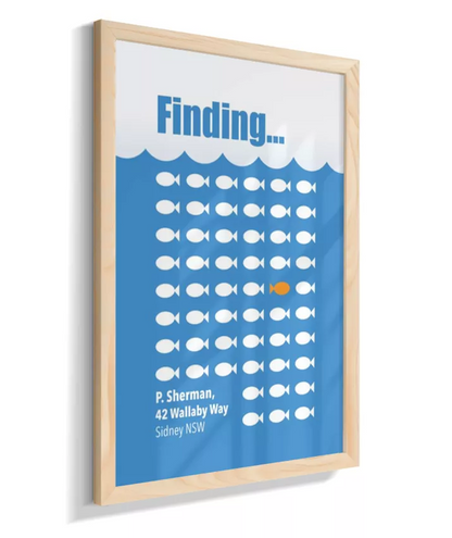 Quadro Procurando Nemo