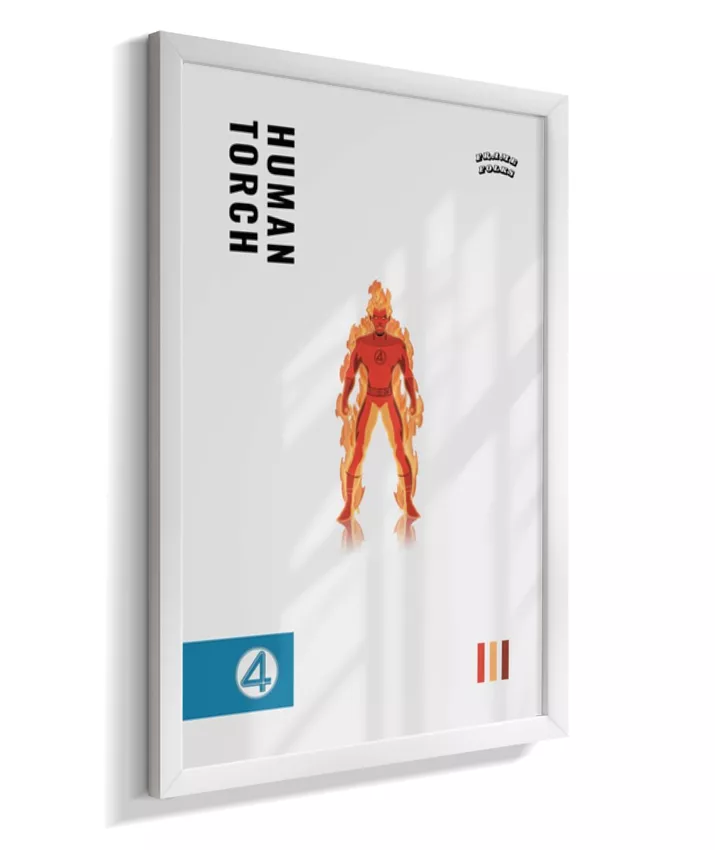 Quadro Tocha Humana - Filme