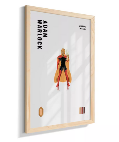 Quadro Adam Warlock - Manopla do Infinito