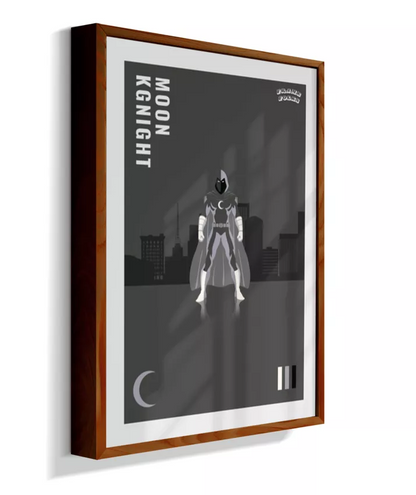 Quadro Cavaleiro da Lua - Dark City