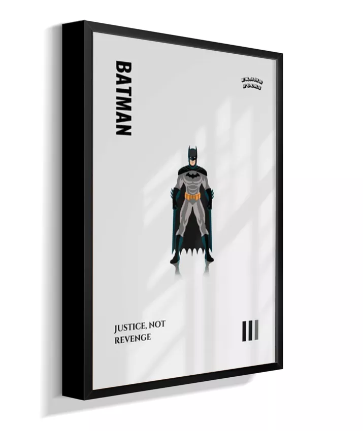 Quadro Batman - Justice, not revenge