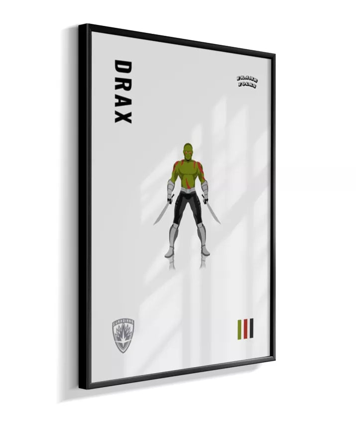 Quadro Drax - Armadura