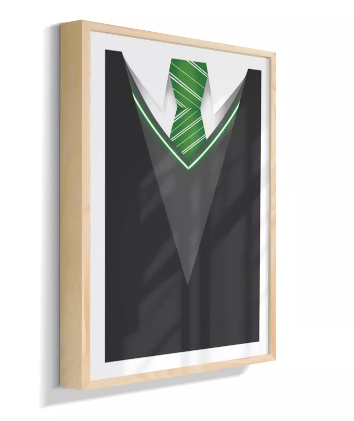 Quadro Harry Potter - Casa Sonserina