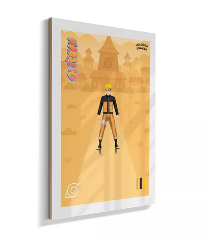 Quadro Naruto - Vila da Folha