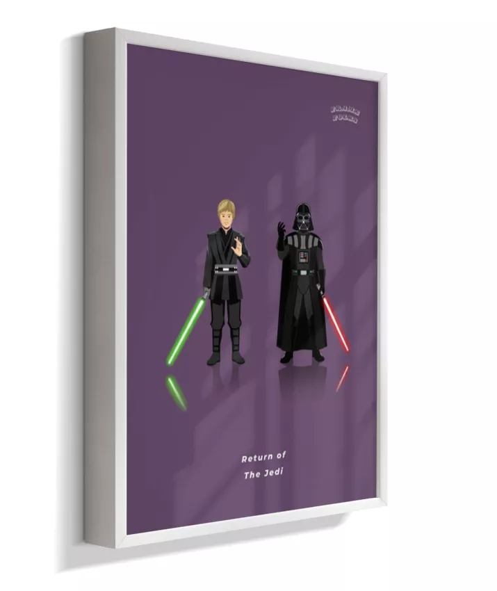 Quadro Star Wars - O Retorno de Jedi