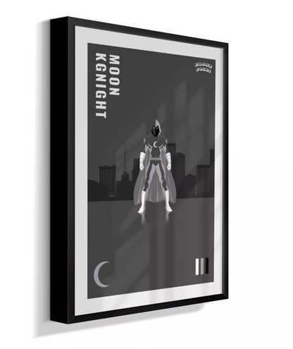 Quadro Cavaleiro da Lua - Dark City